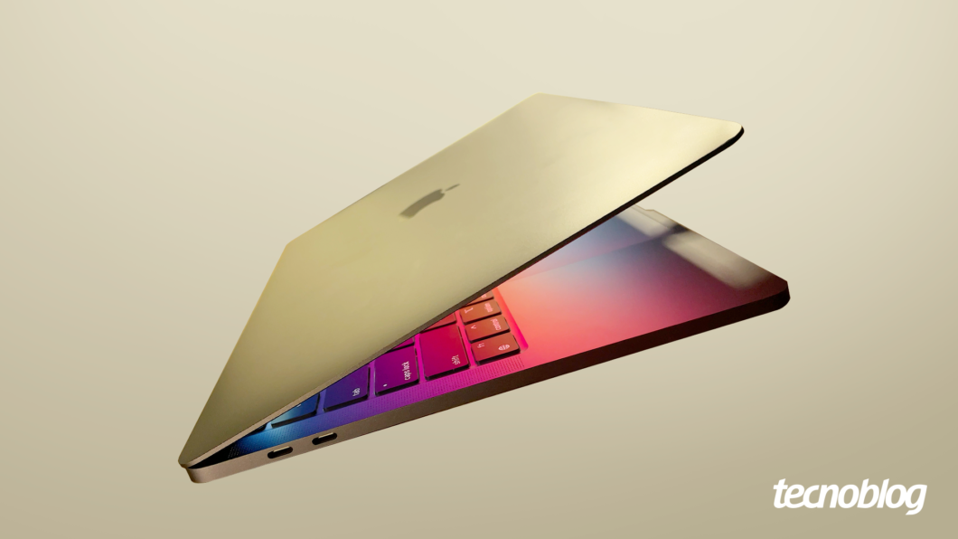 MacBook Pro (2020) com Apple M1 (Imagem: Vitor Pádua/Tecnoblog)