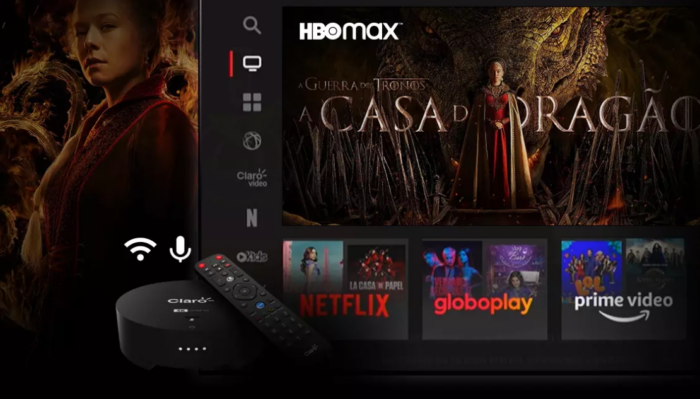 Claro TV Mais inclui HBO Max no catálogo de streamings da