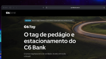 C6 Bank expande tag grátis para funcionar em estacionamentos