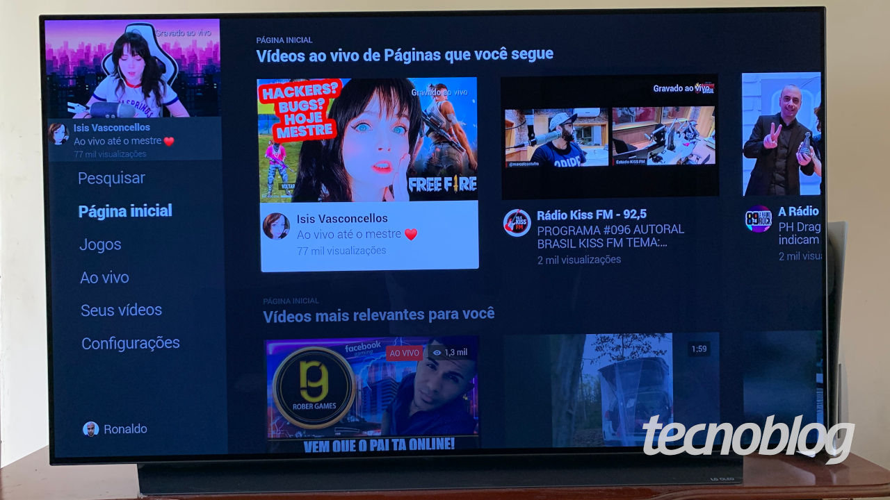 Como baixar o Facebook [TV e outros eletrônicos] – Tecnoblog