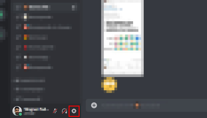 Processo para mudar foto de perfil na versão web do Discord (Imagem: Reprodução/Discord)