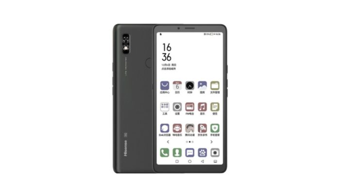Hisense A7 CC é um celular com 5G e tela e-ink colorida