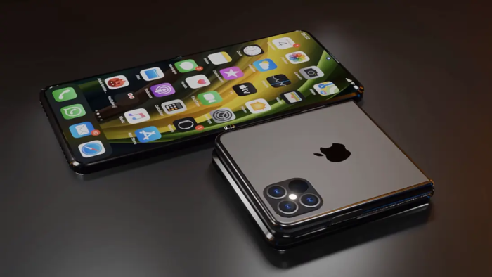 Conceito de iPhone dobrável (Imagem: Reprodução/ConceptsiPhone)