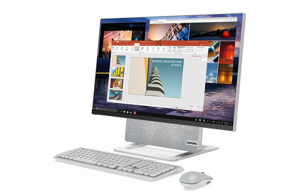 Lenovo Yoga AIO 7 é um PC com tela giratória e processador AMD