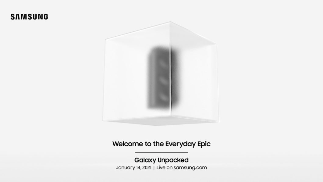 Convite para Samsung Galaxy Unpacked 2021 (Imagem: Divulgação/Samsung)