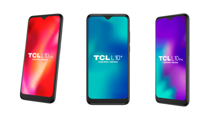 TCL lança celulares L10 Lite, L10+ e L10 Pro no Brasil e anuncia loja online