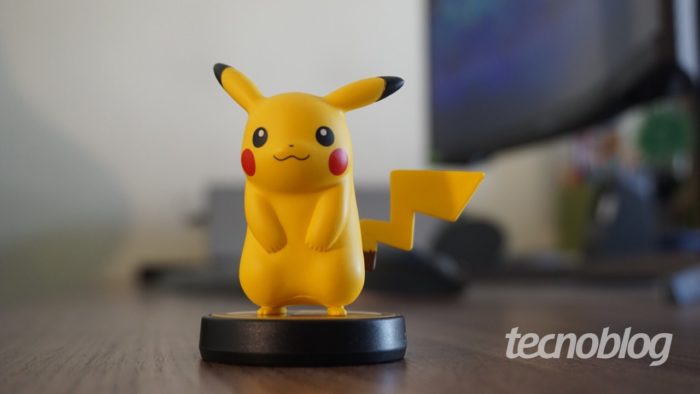 Amiibo do Pikachu (Imagem: André Fogaça/Tecnoblog)