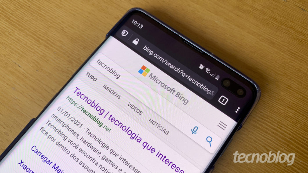 Bing seria ponto de destaque do super app da Microsoft (Imagem: Bruno Gall De Blasi/Tecnoblog)