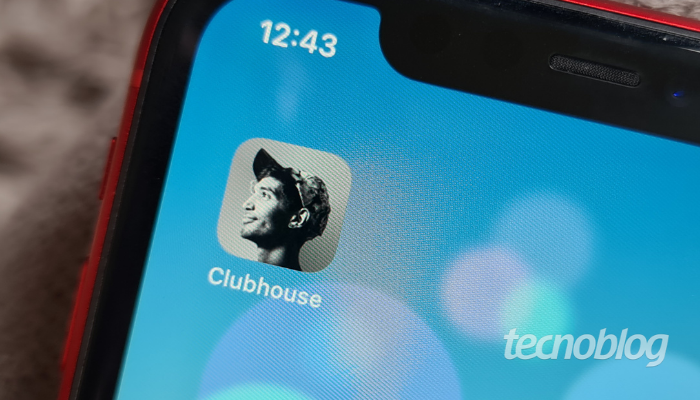 Aplicativo do Clubhouse (Imagem: Ana Marques/Tecnoblog)