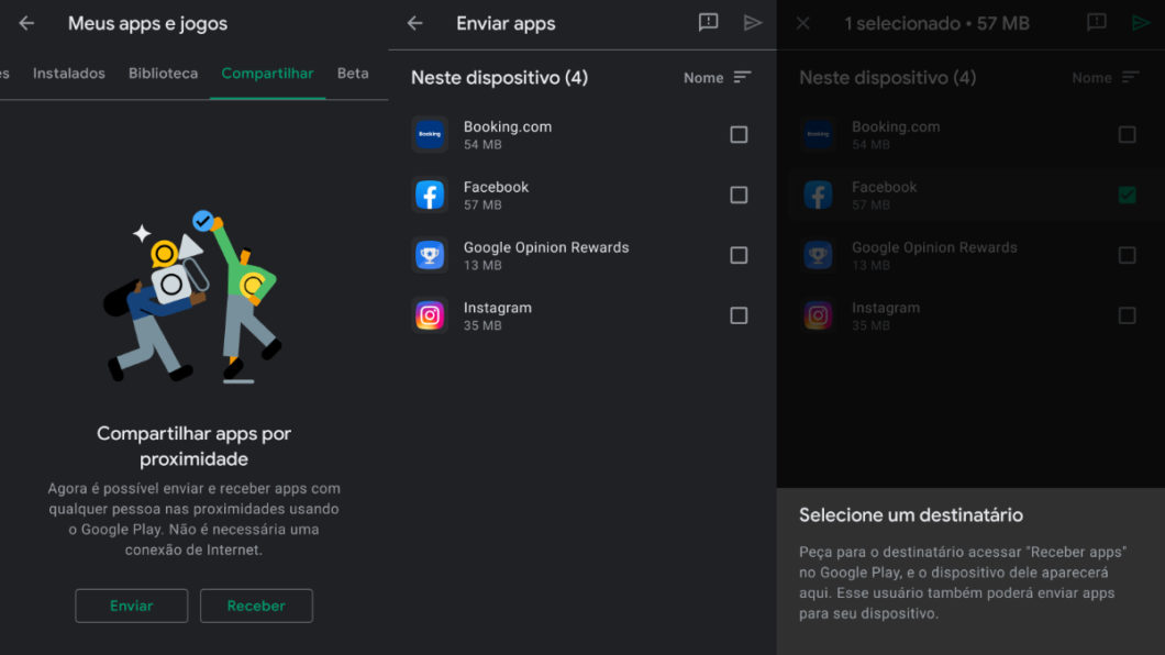 Play Store poderá enviar apps de um celular Android para outro – Tecnoblog