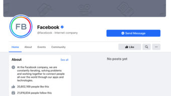 Facebook bloqueia até página oficial do Facebook na Austrália