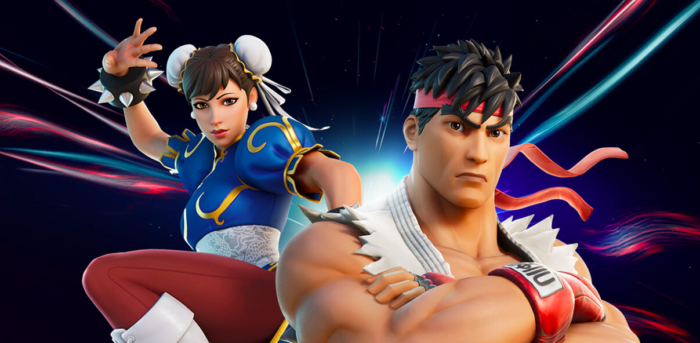 Novas skins de Street Fighter chegam ao Fortnite