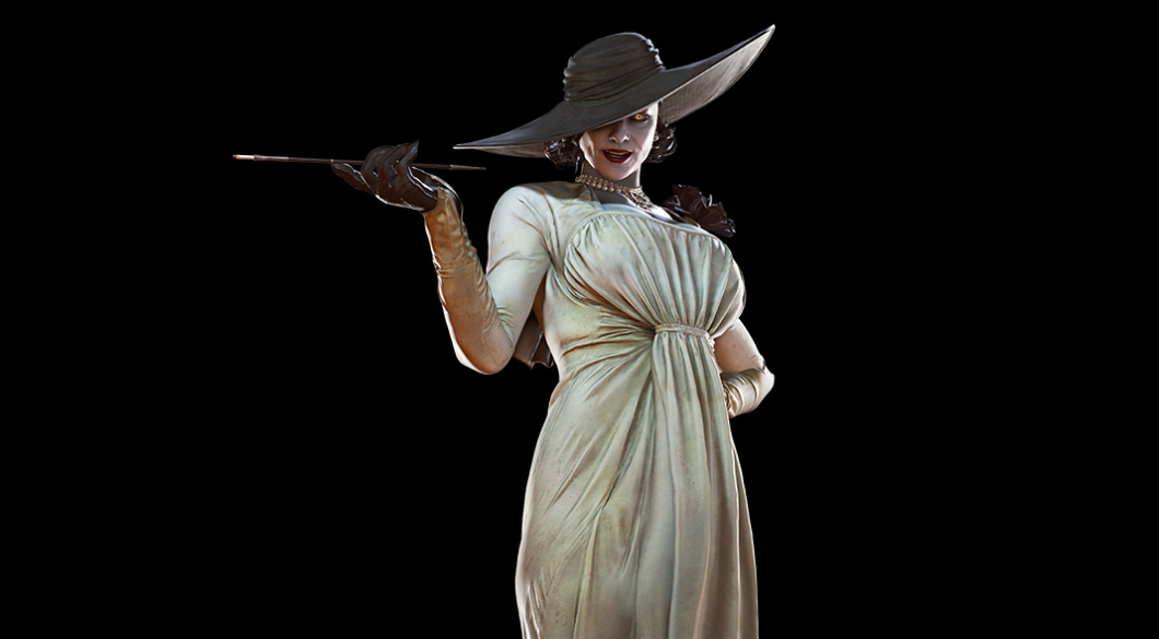 Lady Dimitrescu é a vilã de Resident Evil Village (Imagem: Divulgação/Capcom)