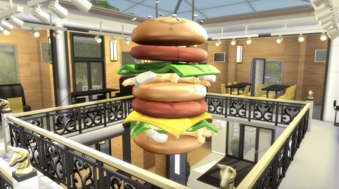 Méqui 1000 em The Sims 4 (Imagem: Divulgação/McDonald's)