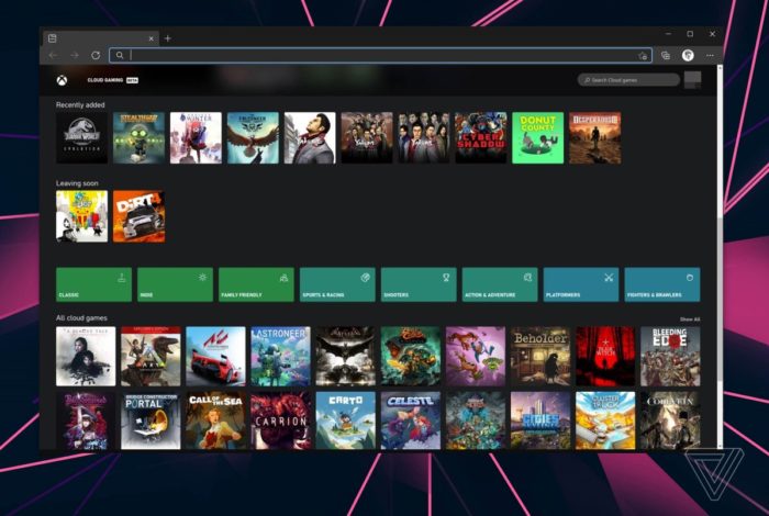 Microsoft mostra como será streaming de jogos de Xbox em navegadores
