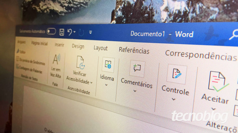 Microsoft Word tentará adivinhar o que você quer escrever