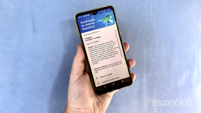 Moto G8 Play é o último celular da Motorola a receber Android 10