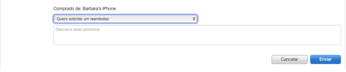 Pedir um reembolso para apps ou conteúdo que comprou na Apple - Suporte  Apple (PT)