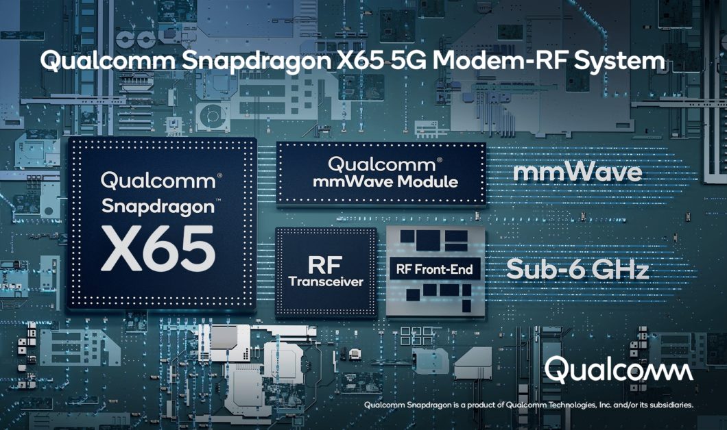 Snapdragon X65 (imagem: divulgação/Qualcomm)