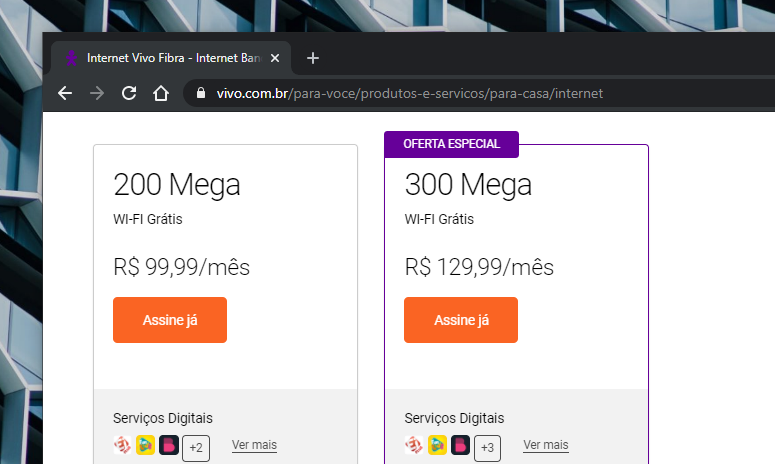 Melhores Planos Vivo Combo, Fibra, TV + Netflix