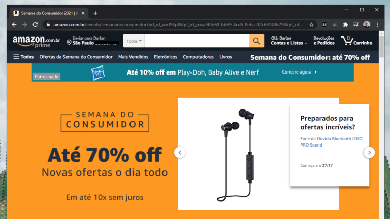 Amazon faz promoção de Echo com Alexa, Fire TV Stick, celulares e mais