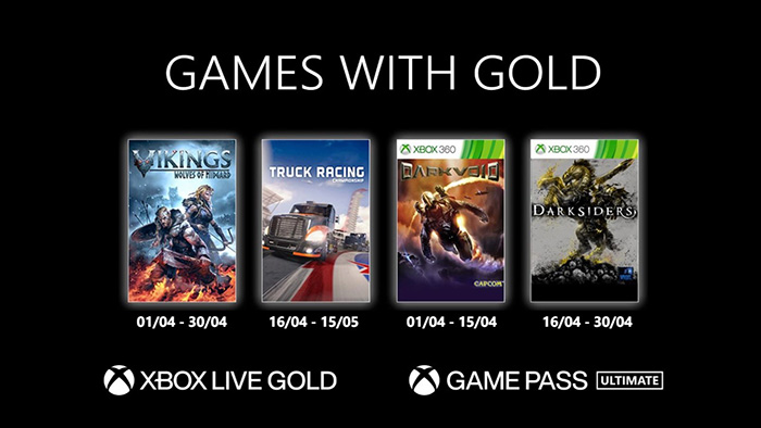 Xbox Live Gold de abril tem Vikings: Wolves of Midgard, Darksiders e mais