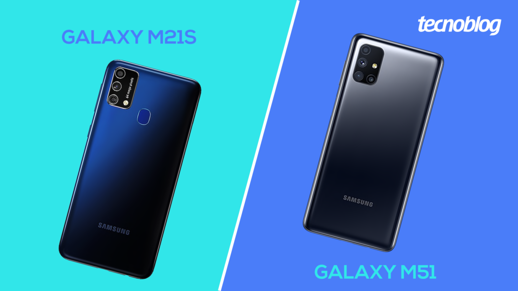 Comparativo: Galaxy M21s ou M51