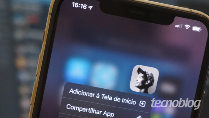 Clubhouse no iPhone (Imagem: André Fogaça/Tecnoblog)