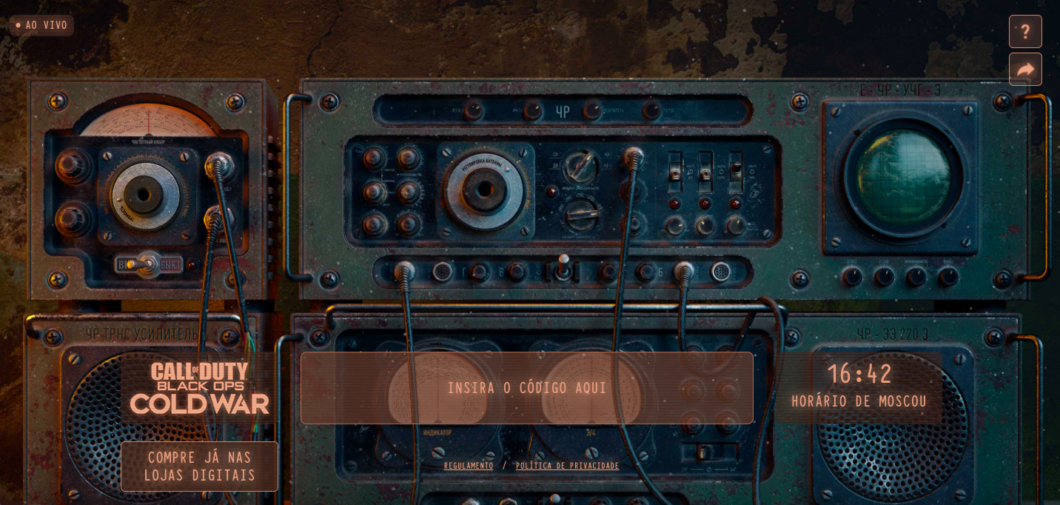 Call of Duty ganha brincadeira com rádio fantasma (Imagem: Reprodução)