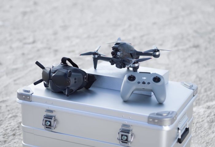 DJI FPV é um drone híbrido com câmera 4K, óculos e controle por movimento