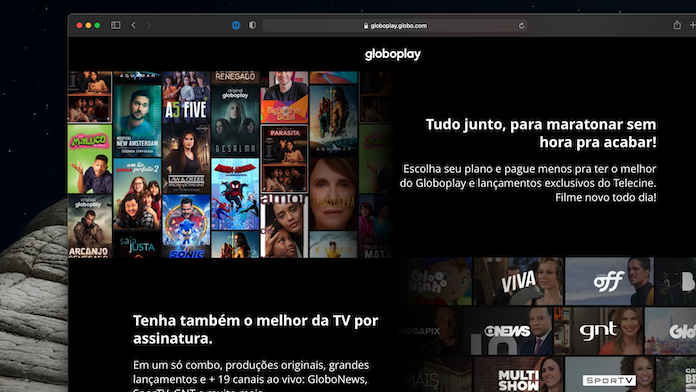 Globoplay lança plano com canais ao vivo e Telecine