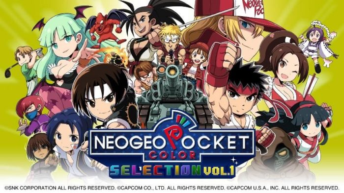 NeoGeo Pocket Color Selection Vol. 1 chega ao Nintendo Switch