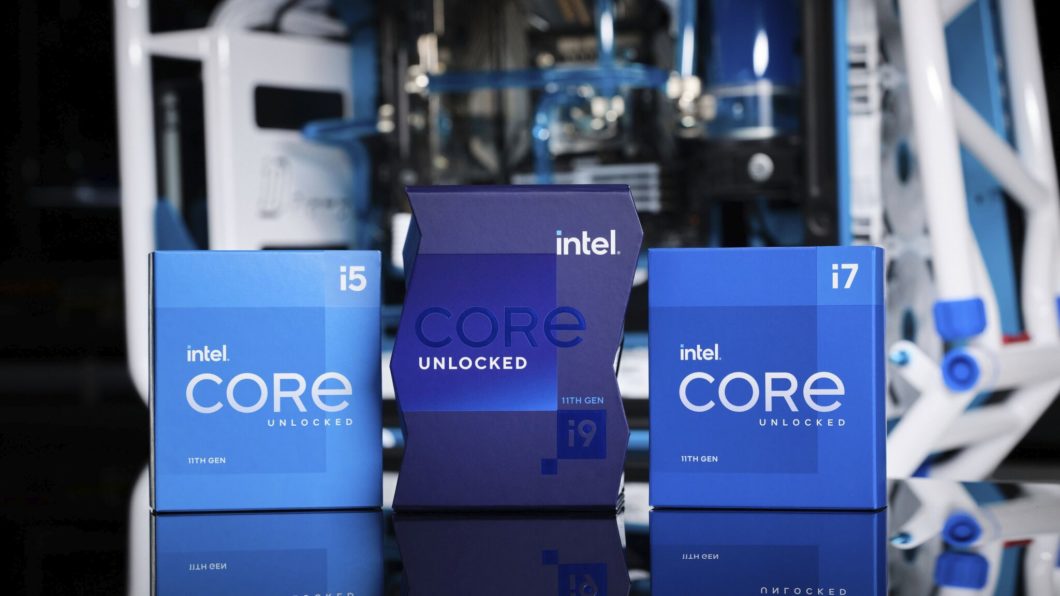 Chips Core de 11ª geração (imagem: divulgação/Intel)