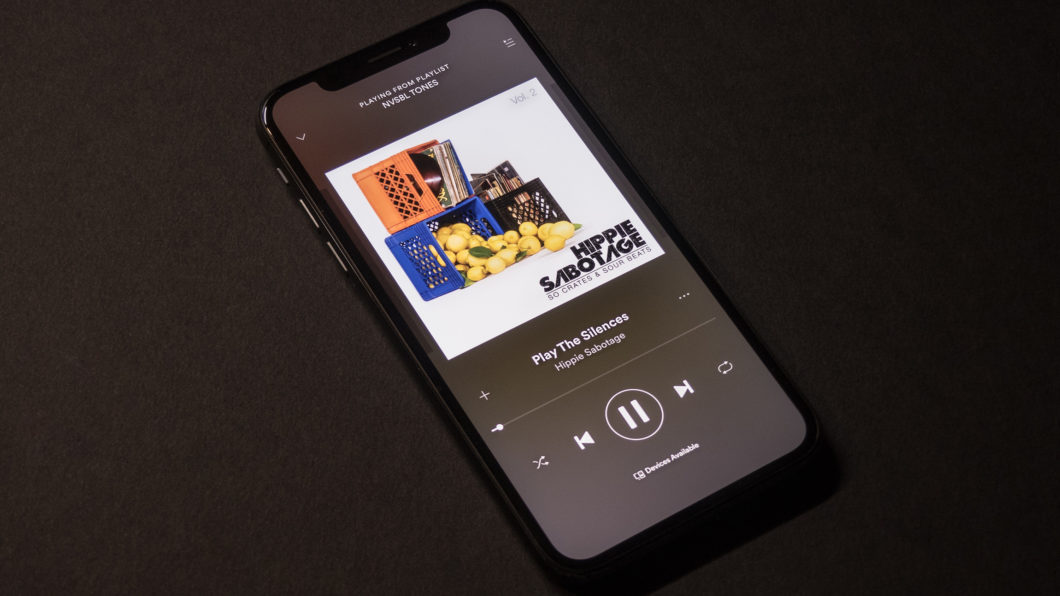Spotify app (Image: Mildly Useful/Unsplash)