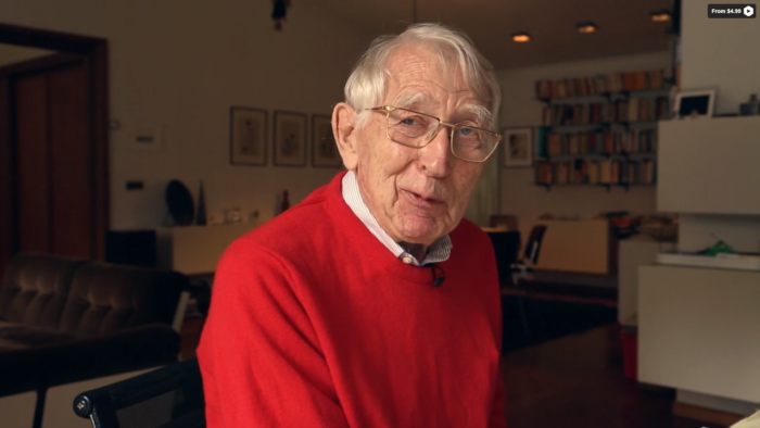 Lou Ottens, inventor da fita cassete, no documentário Cassette: A Documentary Mixtape