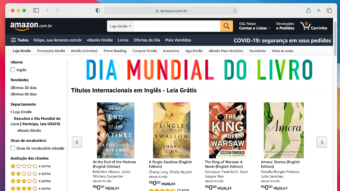 Amazon oferece 10 e-books grátis no Brasil em Dia Mundial do Livro