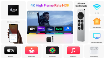 Apple TV 4K ganha processador A12 e novo controle remoto