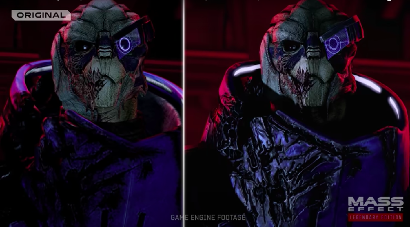 Trailer de Mass Effect Legendary Edition mostra mudanças drásticas no gráfico