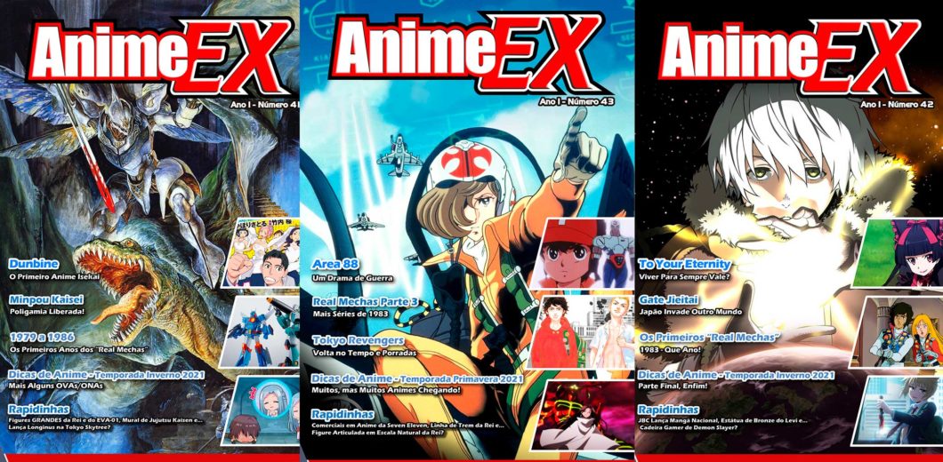 Clássica Anime EX: no passado e no presente, hoje disponível em formatos digitais (Imagem: Reprodução)