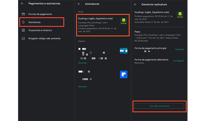 Reembolso do valor pago pela assinatura cancelada dentro do período de  arrependimento - Comunidade Google Play