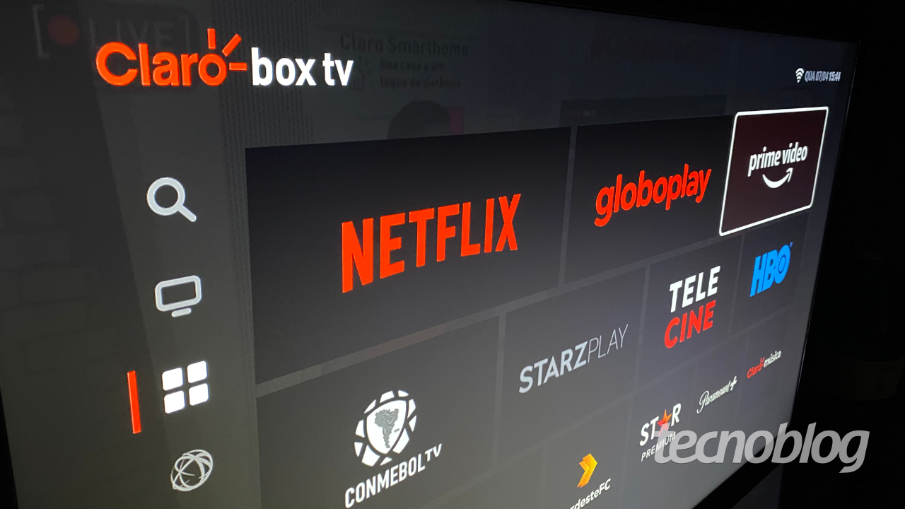 Claro anuncia Box TV com serviços de streaming e planos para