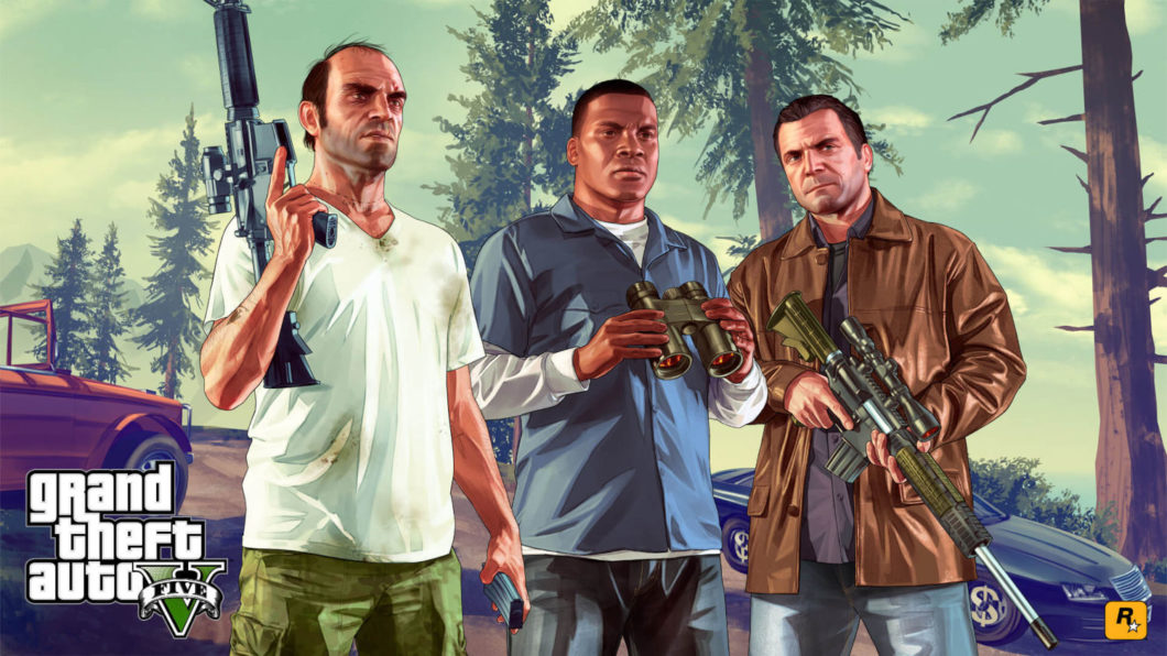 Personagens do GTA 5 (Imagem: Divulgação/Rockstar Games)