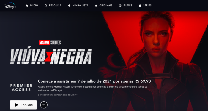 Viúva Negra e Cruella chegarão ao Brasil via Disney+ com custo adicional