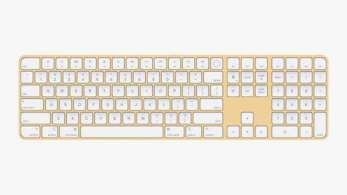 Magic Keyboard com Touch ID do iMac de 2021 (Imagem: Divulgação/Apple)