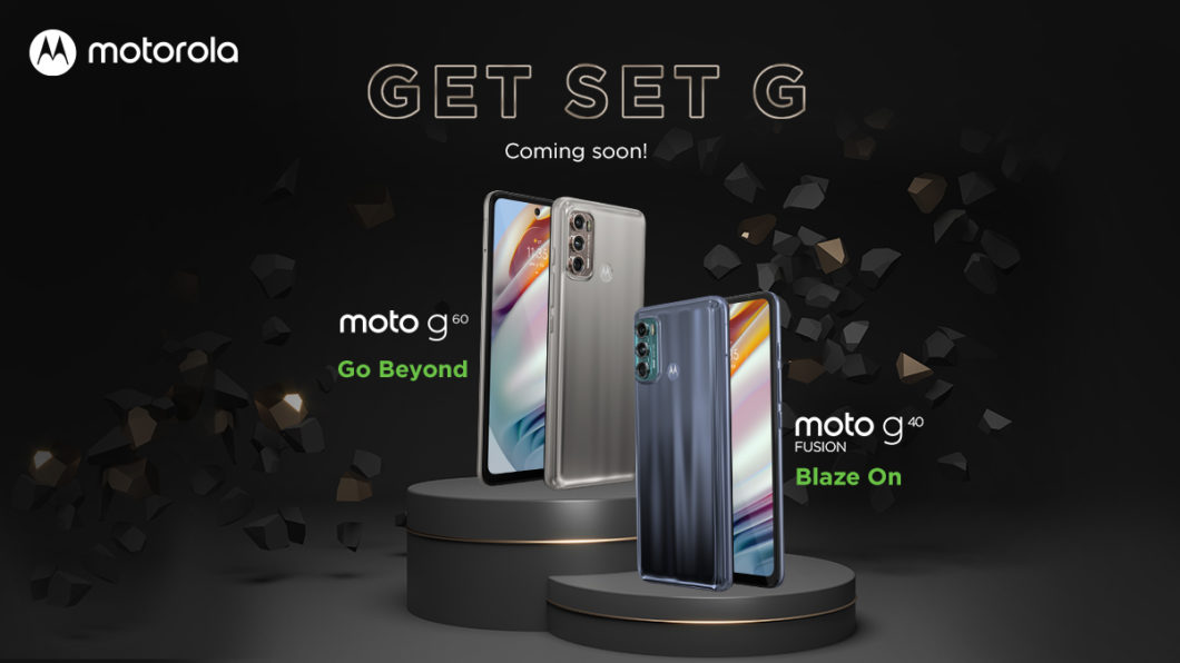 Teaser do Moto G60 e Moto G40 Fusion (Imagem: Reprodução/Motorola India/Twitter)
