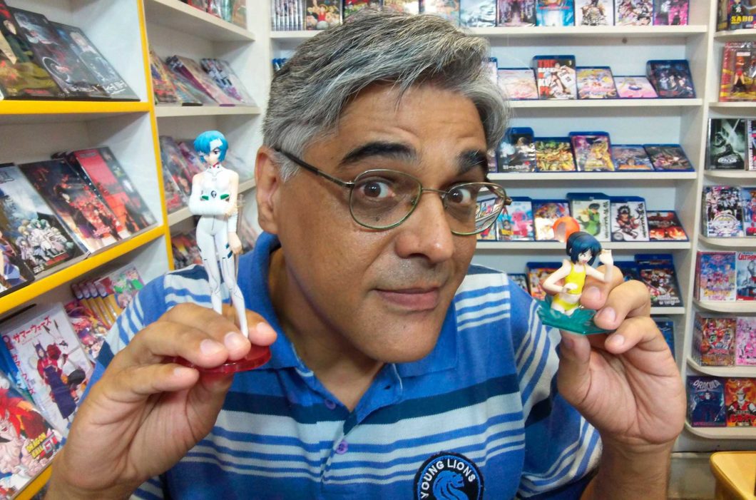 Como um otaku se Meus animês, mangás, jogos, CDs us eu te dou