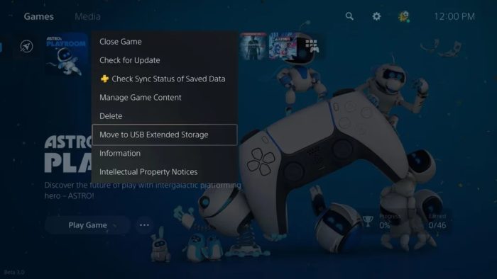 Jogos do PS5 poderão ser salvos em HD externo, mas não serão jogáveis
