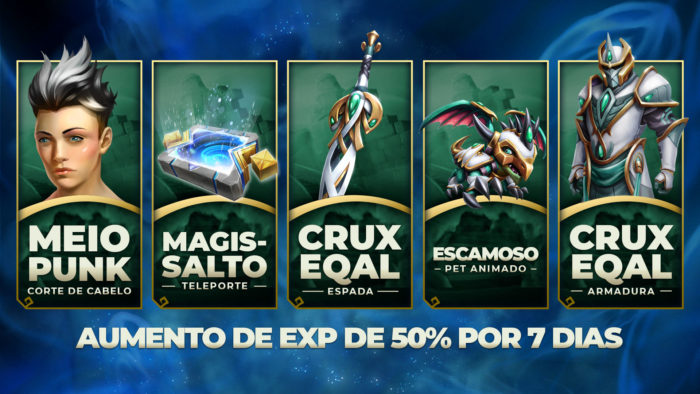 Recompensas de pré-registro em RuneScape Mobile (Imagem: Divulgação/Jagex)