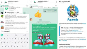 Telegram permite testar venda e pagamento de produtos via chat