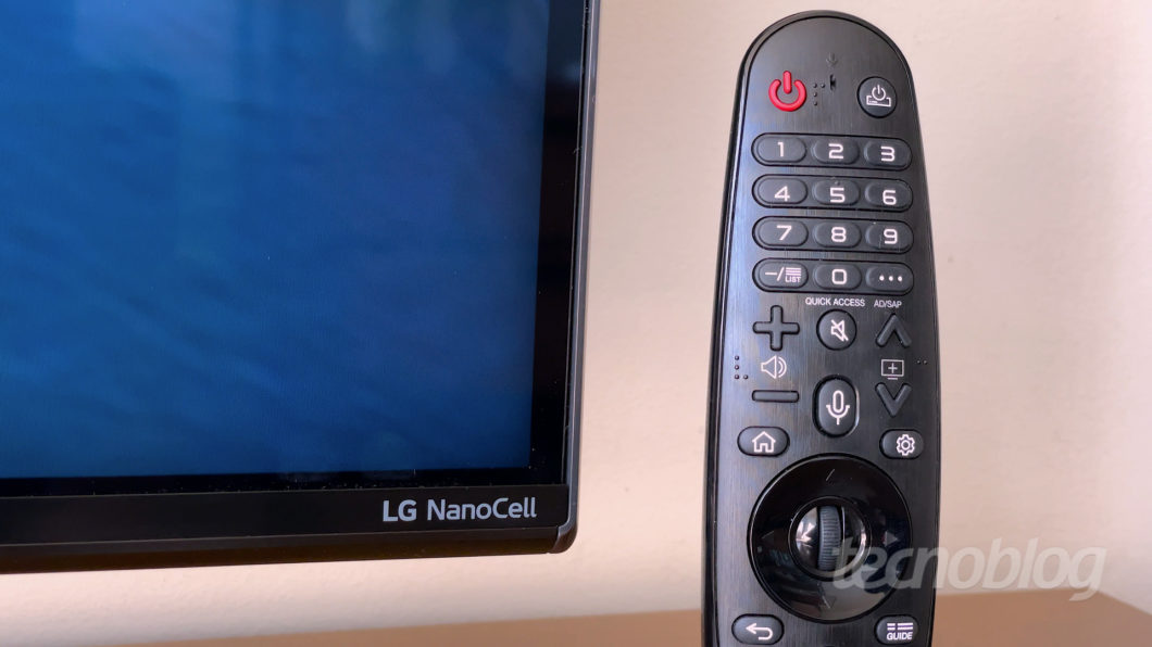 TV 8K LG Nano96 (Imagem: Paulo Higa/Tecnoblog)
